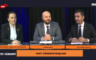 Afet Gündemi TMB TV Konuk: Türk Kızılay İstanbul İl Başkanı Burcu KÖSEM