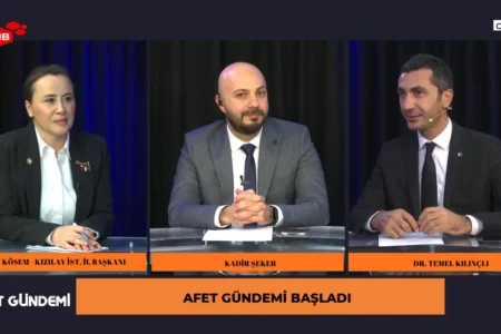 Afet Gündemi TMB TV Konuk: Türk Kızılay İstanbul İl Başkanı Burcu KÖSEM