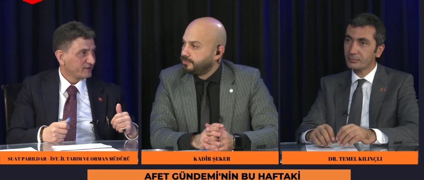 İstanbul tarım ve Orman Müdürü Suat Parıldar Afet Gündeminde