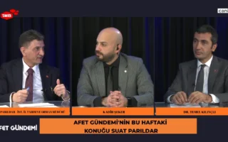 İstanbul tarım ve Orman Müdürü Suat Parıldar Afet Gündeminde