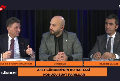 İstanbul tarım ve Orman Müdürü Suat Parıldar Afet Gündeminde